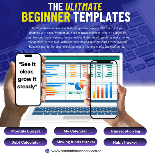 📌 The Ultimate Beginners Bundle – Simple & Effective Money Management - Optima Finance